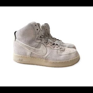 Nike air force 1 High LN4 Suede Dark Stucco AA1118-003 Great Unique Size 12.5